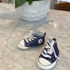 Baby CONVERSE soft sole High-top shoes